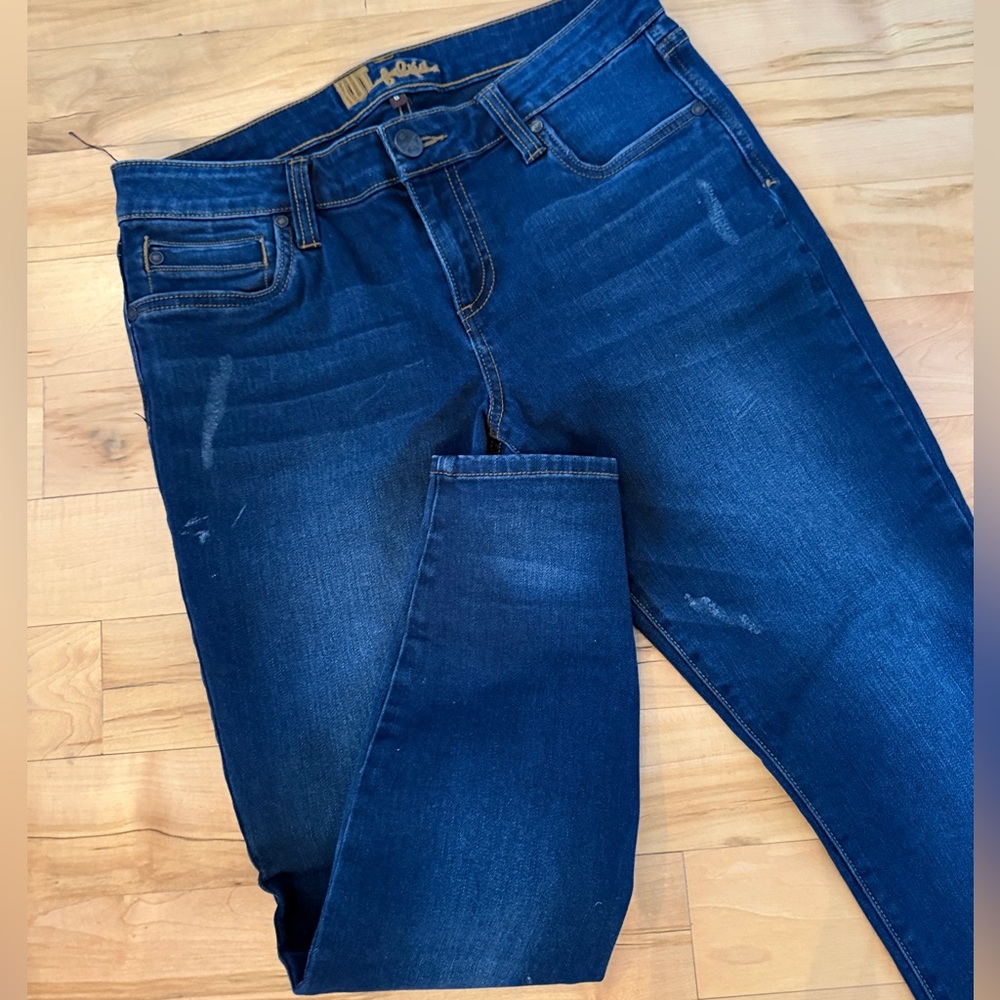 KUT Women's Dark Blue Skinny Jeans